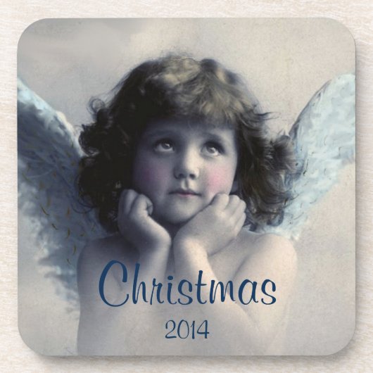 Sweet  Angel-kerstmemento Onderzetter (Voorkant)