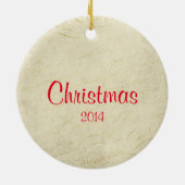 Sweet  Angel Kerstmis Keramisch Ornament (Achterkant)