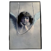 Sweet  Angel Kerstmis Medium Cadeauzakje (Voorkant)