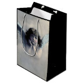 Sweet  Angel Kerstmis Medium Cadeauzakje (Voorkant Gekanteld)