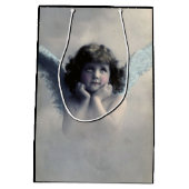 Sweet  Angel Kerstmis Medium Cadeauzakje (Achterkant)