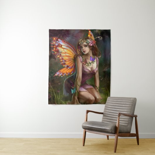 Sweet Angel Wandkleed (In situ)