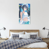 Sweet Anime art. Canvas Afdruk (Insitu (Slaapkamer))
