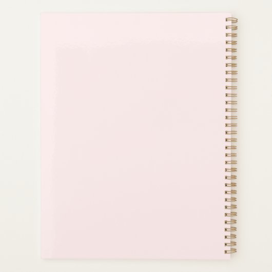 Sweet Anime Girl Esthetische Planner (Achterkant)