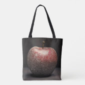 Sweet Apple Canvas tas (Achterkant)
