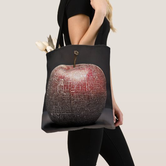 Sweet Apple Canvas tas (Dichtbij)