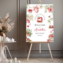 Sweet Apple van onze Eye Baby shower Foam Board