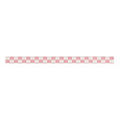 Sweet Argyle Heart Checkered Grosgrain Lint (Voorkant)