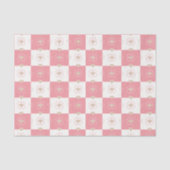 Sweet Argyle Hearts geruit weefselpapier Tissuepapier (Voorkant)