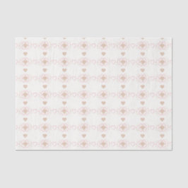 Sweet Argyle Hearts Tissue Paper Tissuepapier
