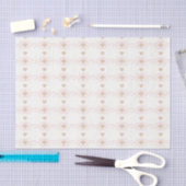 Sweet Argyle Hearts Tissue Paper Tissuepapier (Craft)