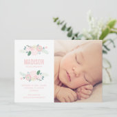 Sweet Arrival | Aankondiging van geboorte (Staand voorkant)