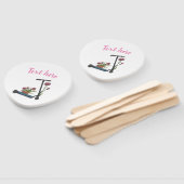 Sweet Art Drawing Summertime set van ventilatoren Handwaaier (Niet-gemonteerd)