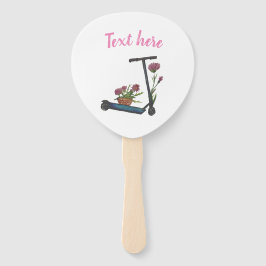 Sweet Art Drawing Summertime set van ventilatoren Handwaaier