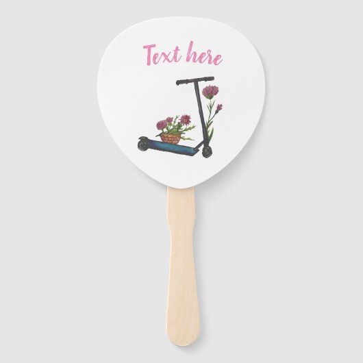 Sweet Art Drawing Summertime set van ventilatoren Handwaaier (Voorkant)