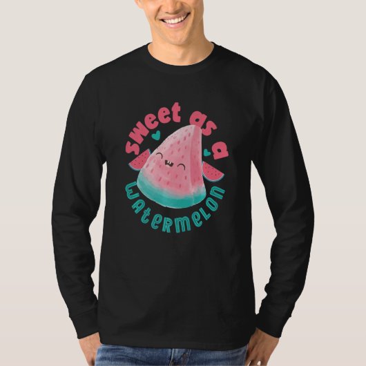 Sweet As A Watermelon T-shirt (Voorkant)