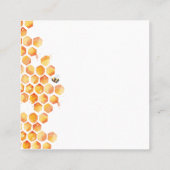 Sweet as can be Diaper Raffle Game Kaart Vierkante Visitekaartje (Achterkant)