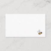 Sweet As Can Be Luier Raffle Naam Kaart (Achterkant)