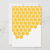 Sweet As Can Be Zonnebloem Baby shower Invitation Kaart (Achterkant)