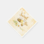 Sweet as can Bee Baby Shower Servet (Hoek)