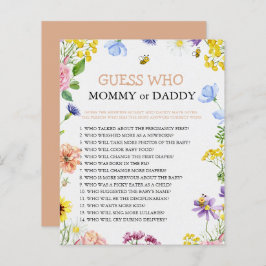 Sweet As Can Bee Baby shower spel