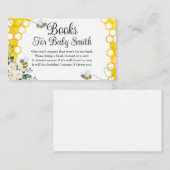 Sweet as Can Bee Boeken voor Baby Ticket Informatiekaartje (Voorkant / Achterkant)
