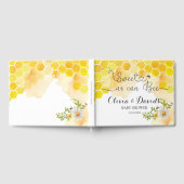 Sweet as Can Bee Bright and Cheery Baby shower Gastenboek (Volledig)