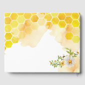 Sweet as Can Bee Bright and Cheery Baby shower Gastenboek (Achterkant)