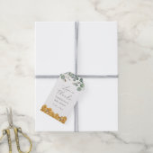 Sweet as Can Bee Greenery Baby shower Cadeaulabel (Met Touw)