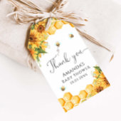 Sweet As Can Bee Sunflower Baby shower Cadeaulabel