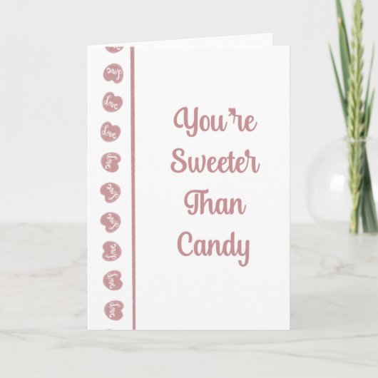 Sweet as Candy Kaart (Voorkant)