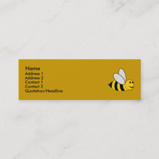 Sweet As Honey Card Mini Visitekaartje