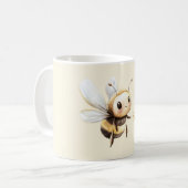 Sweet As Honey Cute Happy Bee Koffiemok (Voorkant links)