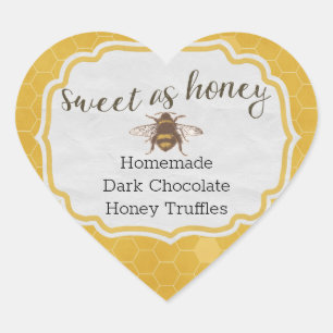 Sweet As Honey Hart Sticker
