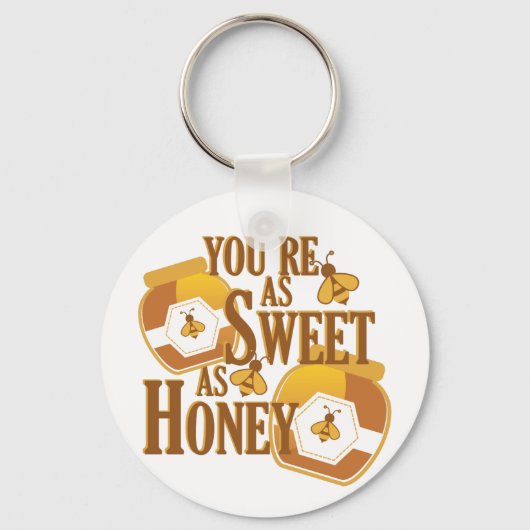 Sweet As Honey Sleutelhanger (Voorkant)