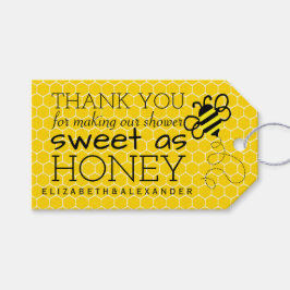 Sweet As Honey Vrijgezellenfeest Gast Favor Bedank Cadeaulabel