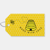 Sweet As Honey Vrijgezellenfeest Gast Favor Bedank Cadeaulabel (Achterkant Horizontaal)