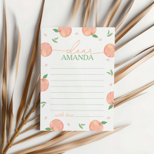 Sweet As Peach Verjaardag Tijd Capsule Kaart