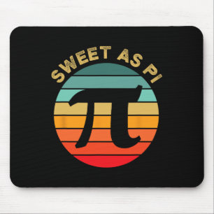 Sweet As Pi Day 2025 Grappige Wiskunde Leraar Joke Muismat