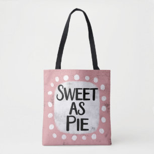 Sweet as pie Canvas tas