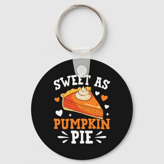 Sweet As Pumpkin Pie Sleutelhanger (Voorkant)