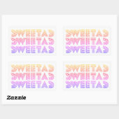 "Sweet As" Rainbow Sticker (Vel)