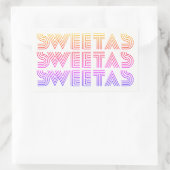 "Sweet As" Rainbow Sticker (Tas)