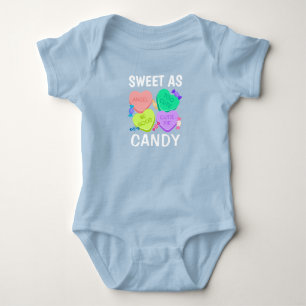 Sweet As Snoep Valentijnsdag Baby Bodysuit
