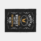 Sweet As Strawberry Wine Tennessee Pride Drink Fleece Deken (Voorkant (Horizontaal))