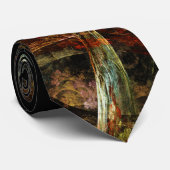 Sweet Autumn Abstracte Fractal Art Stropdas (Opgerold)