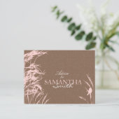 Sweet Autumn Bride Advice Briefkaart (Staand voorkant)