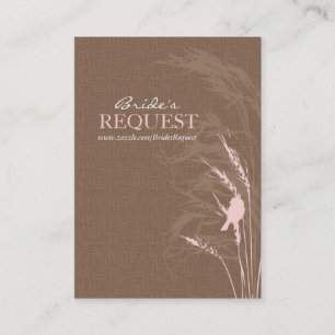 Sweet Autumn Bride Visitekaartje