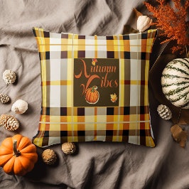 Sweet Autumn Vibes Trendy Thanksgiving Kussen