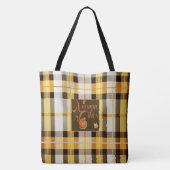Sweet Autumn Vibes Trendy Thanksgiving Tote Bag (Achterkant)
